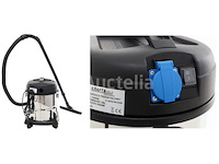 20 l nat- en droogstofzuiger met geïntegreerde kraft&dele-aansluiting