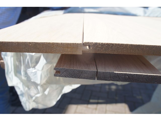 20 lm eiken planchetten 14mm - afbeelding 4 van  7