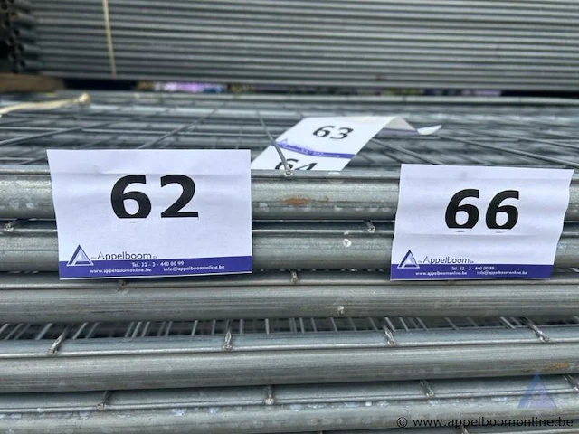 20 metalen herras hekken - afbeelding 2 van  2