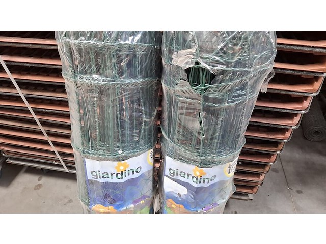 20 meter tuindraad bestaande uit 2 rollen van 90cm hoog x 10m lang - afbeelding 3 van  4