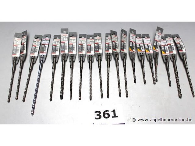 20 nieuwe boren bosch wo sds plus3 - afbeelding 1 van  1