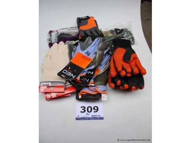 20 paar werkhandschoenen - afbeelding 1 van  1