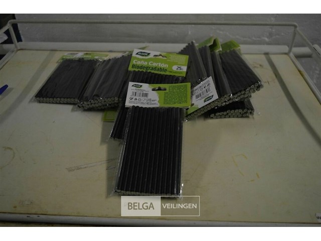 ±20 pakjes kartonnen rietjes - afbeelding 1 van  2