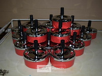 20 rode asbakken - afbeelding 1 van  2