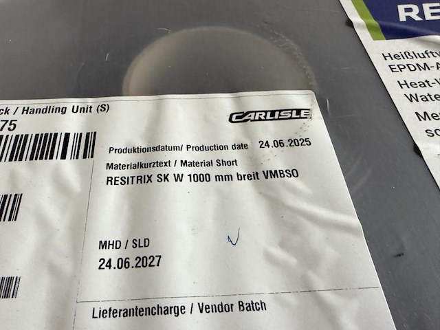20 rollen resitrix skw epdm 10m/rol - afbeelding 3 van  5