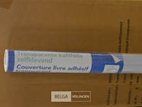 ±20 rollen transparante kaftfolie - afbeelding 2 van  2