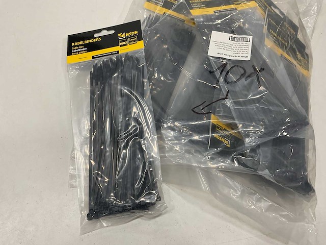 20 sets met 100 tie ribs - afbeelding 1 van  4