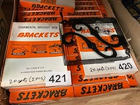 20 sets van 2 rustieke plank dragers