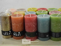 ±20 spaas kaarsen div kleuren - afbeelding 2 van  2