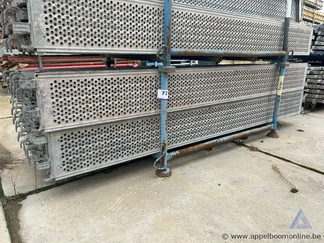 20 steigerplanken afix, maximale belasting 3 kn/m², 3.07m lengte - afbeelding 1 van  3