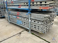 20 steigerplaten, maximale belasting 4,5 kn/m², 2.57m