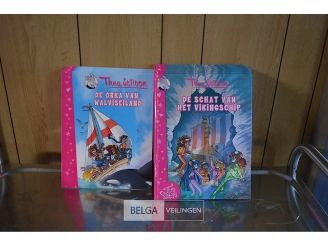 ±20 stripverhalen ; thea stilton - afbeelding 1 van  4