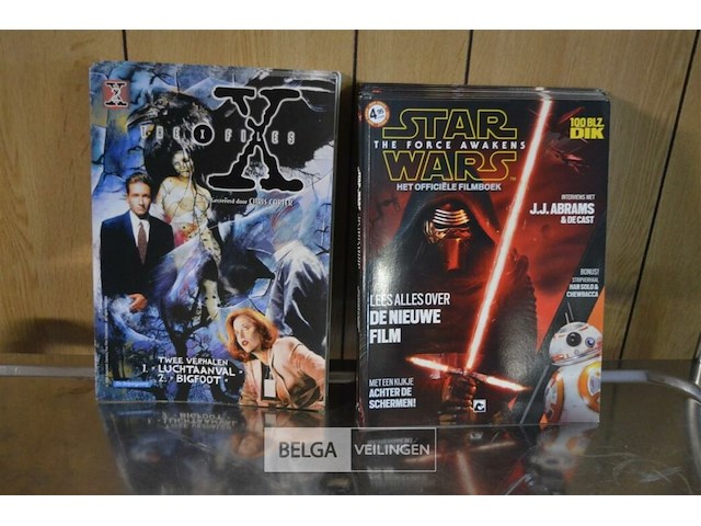 ±20 stripverhalen ; x files, star wars - afbeelding 1 van  3