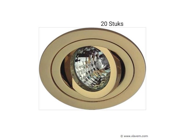 20 stuks fox goud orbit - afbeelding 1 van  2