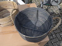 20 stuks rieten manden met handvat - afbeelding 5 van  7