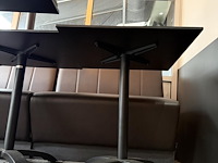 20 terrastafels zwarte kleur - afbeelding 3 van  4