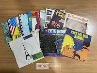 ± 20 various artists/bands vinyl singels - afbeelding 2 van  4