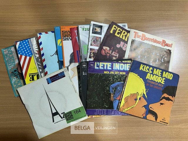 ± 20 various artists/bands vinyl singels - afbeelding 4 van  4