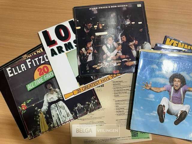 ± 20 various artists/bands vinyl singels - afbeelding 6 van  6