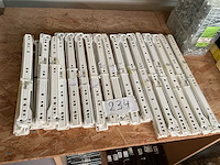 20 witte lade geleiders - afbeelding 1 van  4