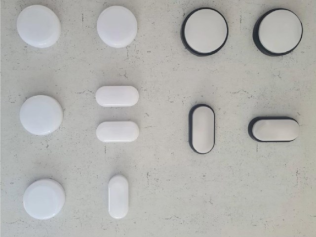 20 x 12w 4000k opbouw led panelen ovaal waterdicht brandwerend - afbeelding 5 van  7