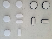 20 x 12w 4000k opbouw led panelen ovaal waterdicht brandwerend - afbeelding 5 van  7