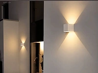 (20 x) 20 x 12w led wit wandlamp kubus duo licht... - afbeelding 5 van  10