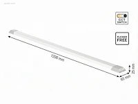 (20 x) 20 x 40w 3 kleur cct led batten licht - afbeelding 4 van  6