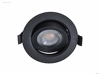 (20 x) 20 x 4.9w smd led inbouwspot 6000k zwart...