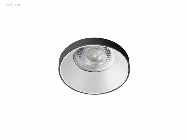 (20 x) 20 x gu10 inbouw armatuur wit en zwart met... - afbeelding 1 van  5