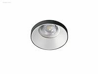 (20 x) 20 x gu10 inbouw armatuur wit en zwart met...