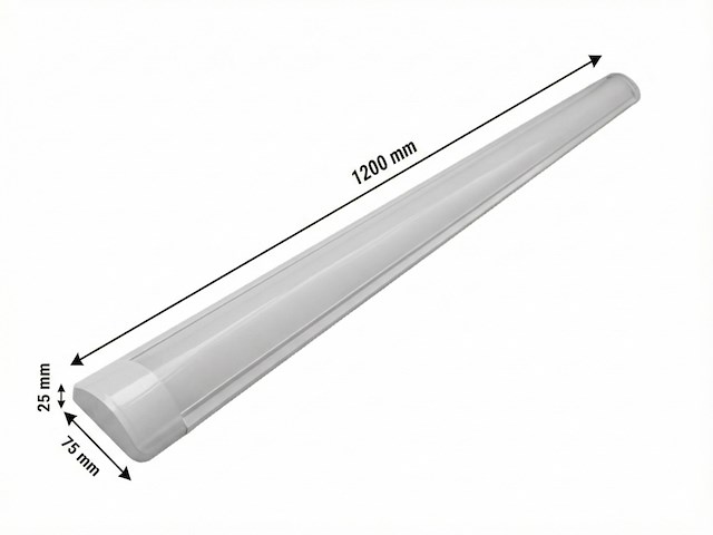 20 x 36w 6500k batten licht smd led slim - afbeelding 8 van  9