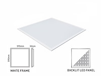20 x 40w 3 kleur cct 60*60 inbouw backlit led panelen philips driver wit - afbeelding 8 van  8