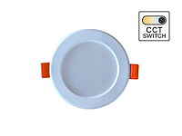 20 x 4.9w cct 3 kleur inbouwspot waterdicht - afbeelding 1 van  5