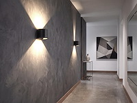 20 x 7w led zwart wandlamp rond duo licht verstelbaar waterdicht - afbeelding 6 van  10