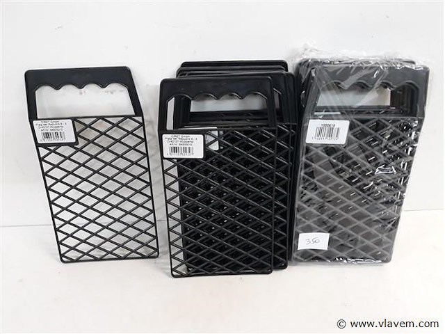 20 x afdruiprooster pvc 12 x 18 cm - afbeelding 1 van  2