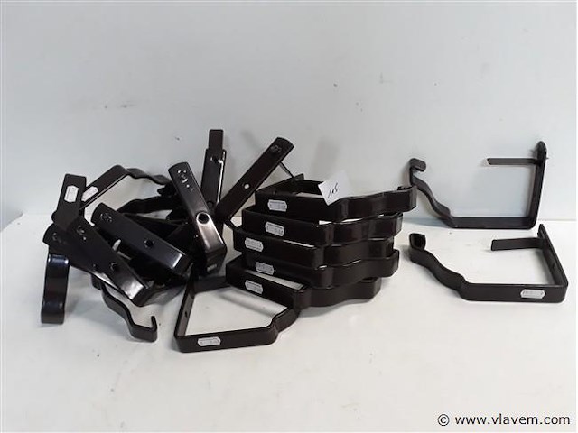 20 x beugel goot 160mm standaard metaal regenafvoer - afbeelding 1 van  2