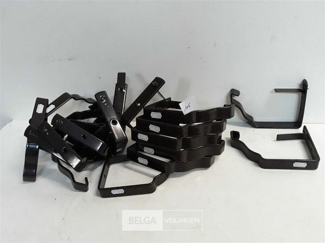 20 x beugel goot 160mm standaard metaal regenafvoer - afbeelding 2 van  3