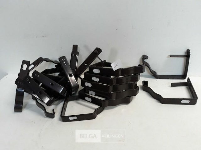 20 x beugel goot 160mm standaard metaal regenafvoer - afbeelding 2 van  3