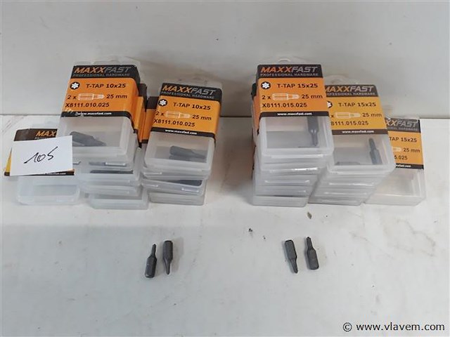 20 x bitsen torx 2 stuks 2 assorti - afbeelding 1 van  2