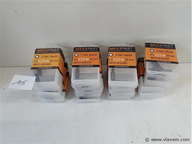 20 x bitsen torx 2 stuks 4 assorti - afbeelding 1 van  2