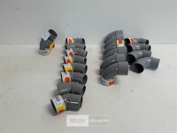 20 x bocht 32 mm pvc lijmverbinding