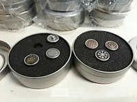 20 x buttons 3 stuks in metalen doosje - afbeelding 3 van  3