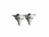 20 x downlight fitting – draaibaar – gu10 – wit/zwart – ip20 – ep-2 - afbeelding 2 van  4