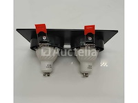 20 x downlight fitting – draaibaar – gu10 – zwart – ip20 – ep-2 - afbeelding 5 van  5