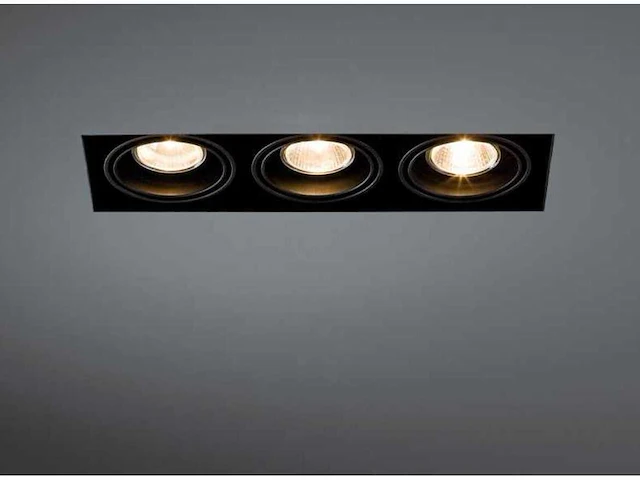 20 x downlight fitting – draaibaar – gu10 – zwart – ip20 – ep-3 - afbeelding 3 van  5
