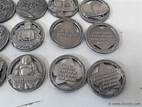 20 x geluksmunt met spreuk - afbeelding 2 van  2