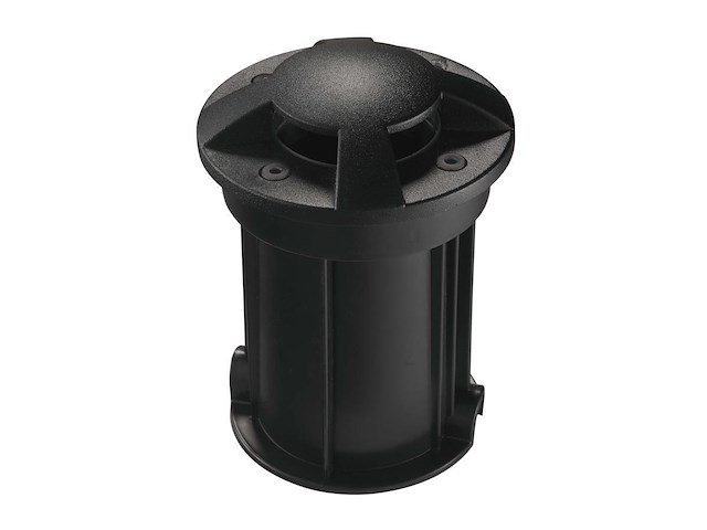 20 x gu10 grondspot rond zand zwart - afbeelding 2 van  7