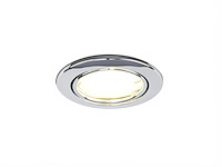 20 x gu10 inbouw armatuur chroom met lamphouder - afbeelding 2 van  9