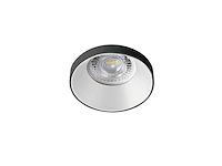 20 x gu10 inbouw armatuur wit en zwart met lamphouder - afbeelding 1 van  5
